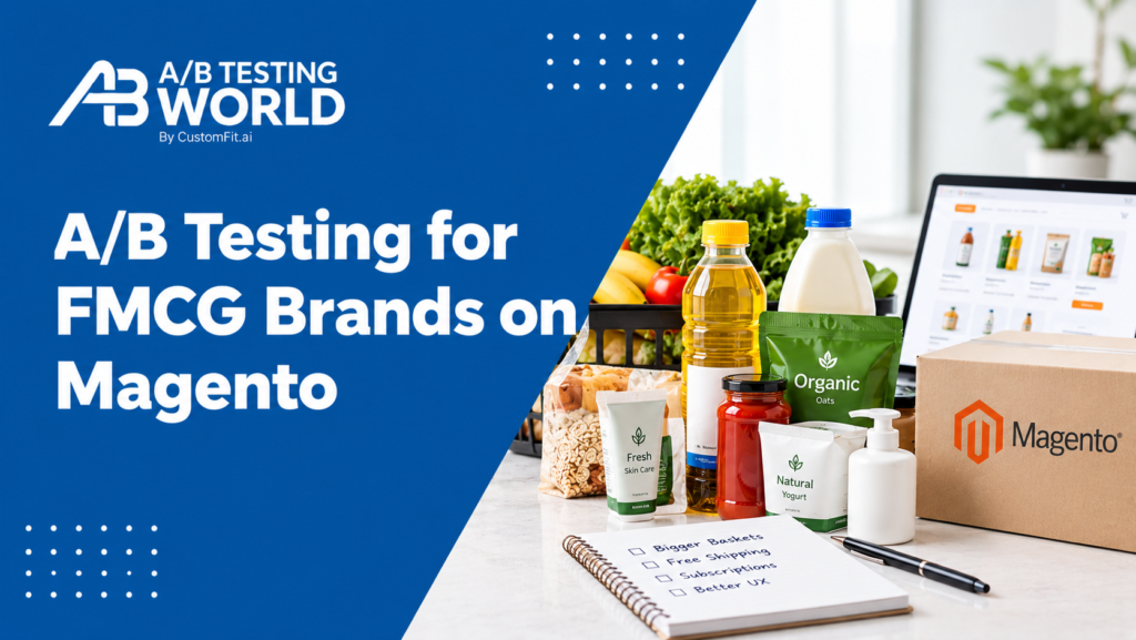 Magento A/B testing FMCG