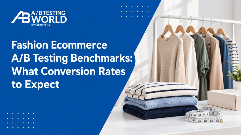 fashion ecommerce conversion rate benchmarks